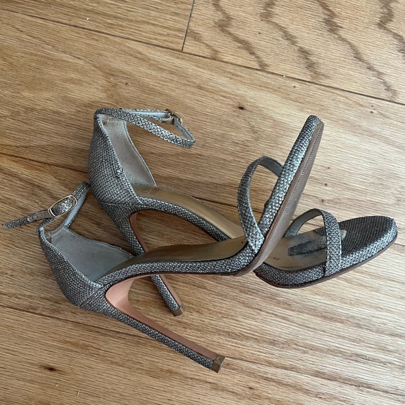 Nudistcurve Shimmery Ankle-Strap Sandals - Picture 10 of 10